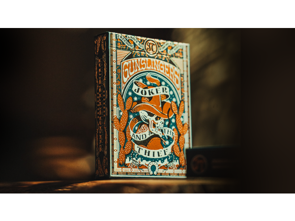 Gunslingers Poker (Blue) Playing Cards