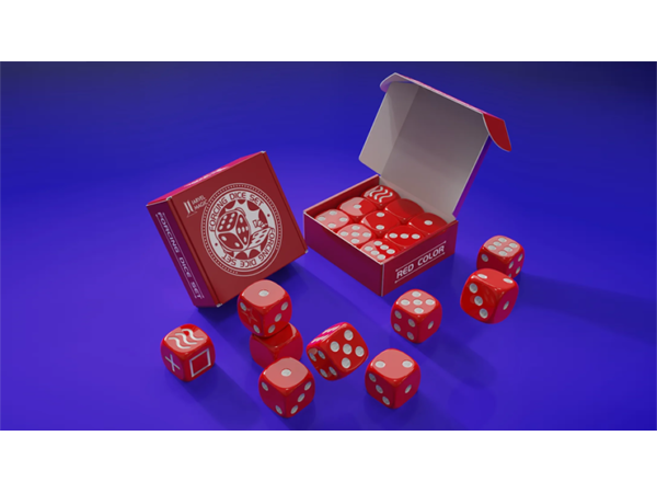 Forcing Dice Set by IARVEL Magic (Red)