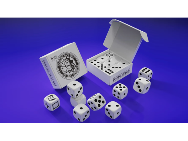 Forcing Dice Set by IARVEL Magic (White)