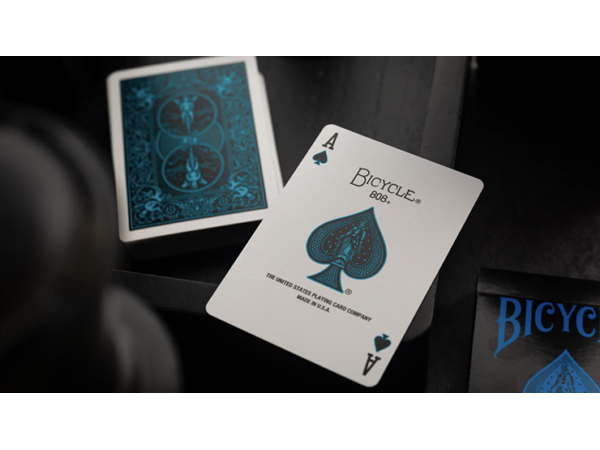 Bicycle Cool Blue Neon Rider Back Playing Cards