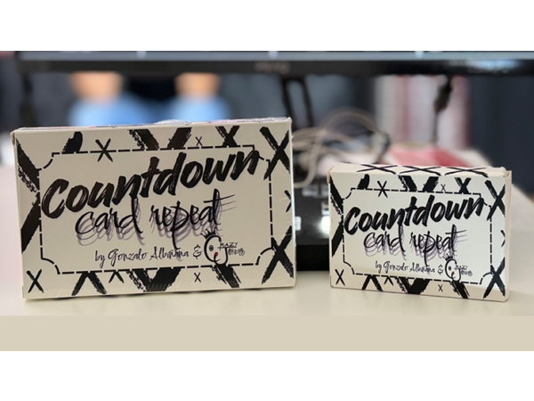 Countdown Repeat by Gonzalo Albiñana & CrazyJokers (Poker Size)