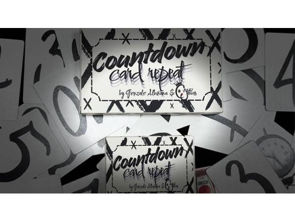 Countdown Repeat by Gonzalo Albiñana & CrazyJokers (Poker Size)
