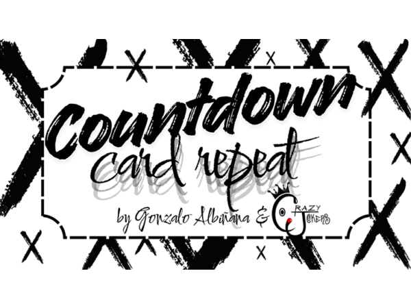 Countdown Repeat by Gonzalo Albiñana & CrazyJokers (Poker Size)
