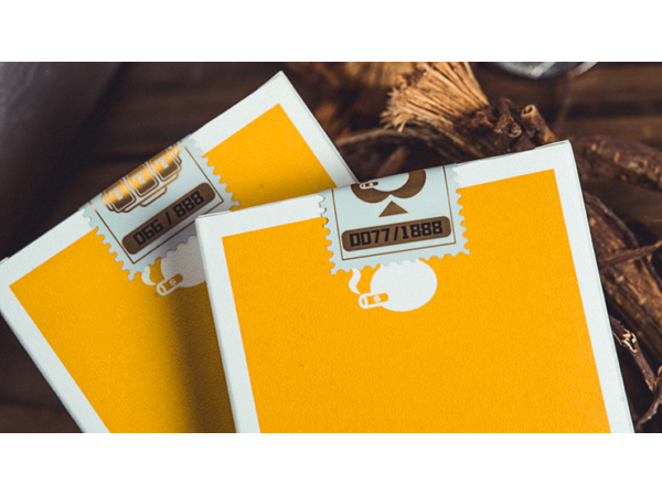 Gilded Milk Casino Deck (Gold) by Bacon Playing Card Company