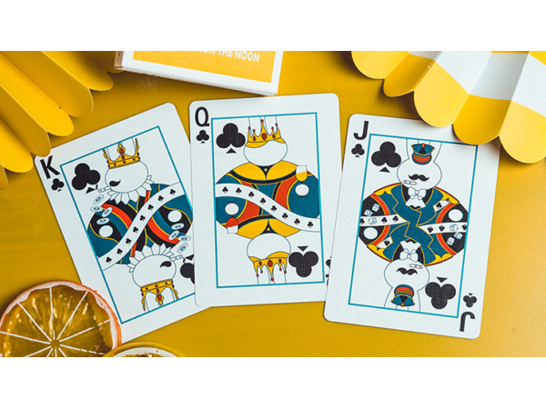 Gilded Milk Casino Deck (Gold) by Bacon Playing Card Company