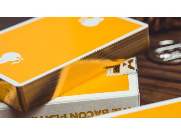 Gilded Milk Casino Deck (Gold) by Bacon Playing Card Company