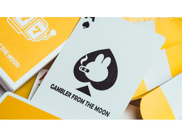 Gilded Milk Casino Deck (Silver) by Bacon Playing Card Company