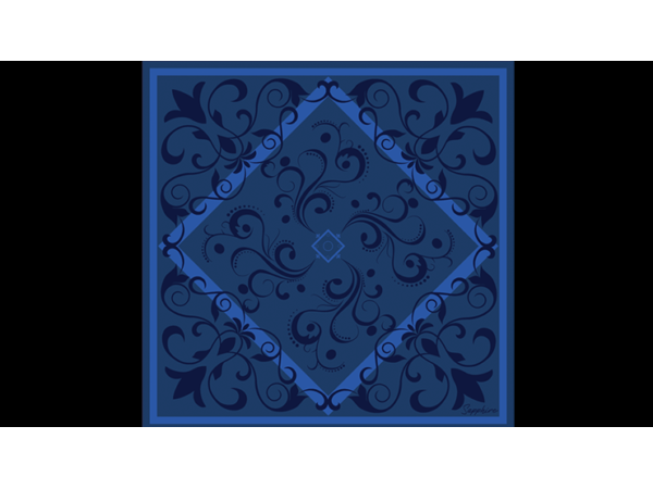 Devil's Bandana V.3 - Precious Stones Collection by Lee Alex (Sapphire Blue)
