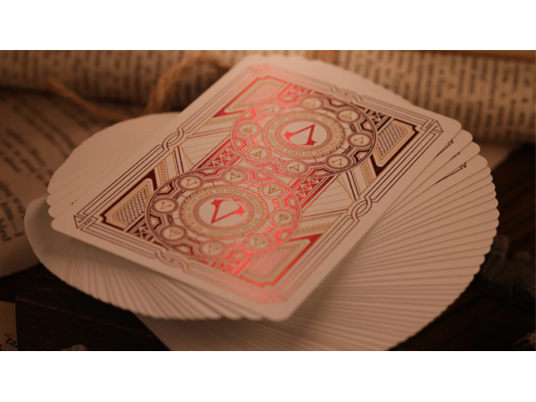 Assassin's Creed Legacy Version 2 Garnet (Hidden Blade Black) Playing Cards
