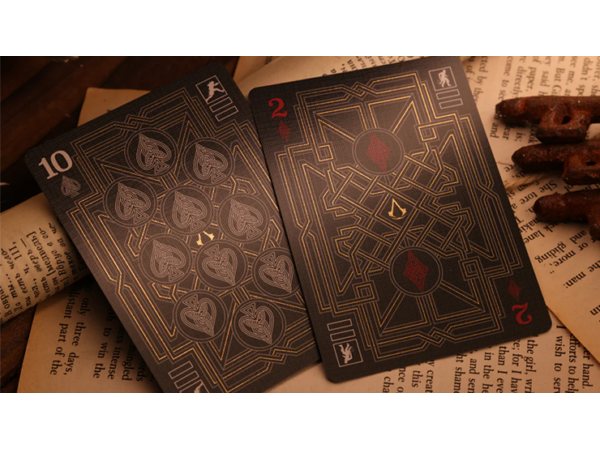 Assassin's Creed Legacy Version 2 Onyx (Hidden Blade) Playing Cards