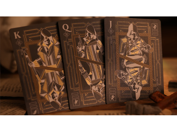 Assassin's Creed Legacy Version 2 Onyx (Hidden Blade) Playing Cards