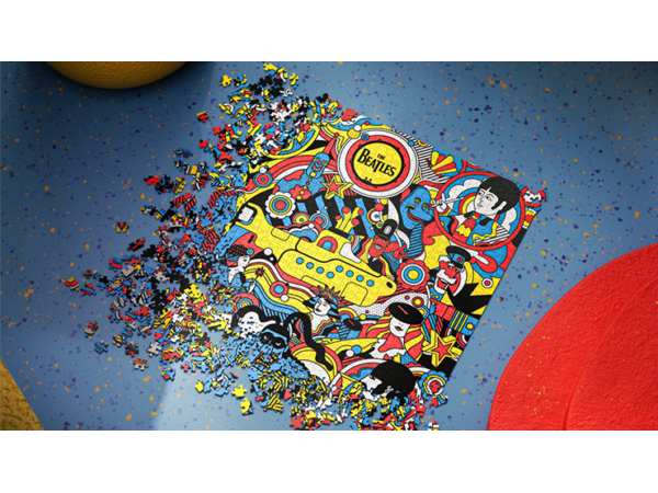 Yellow Submarine Jigsaw Puzzle by theory11