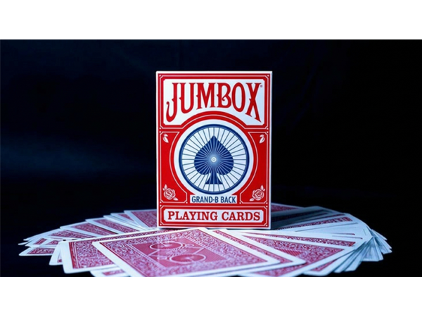 Jumbox Invisible Deck (Red) by Magic Dream