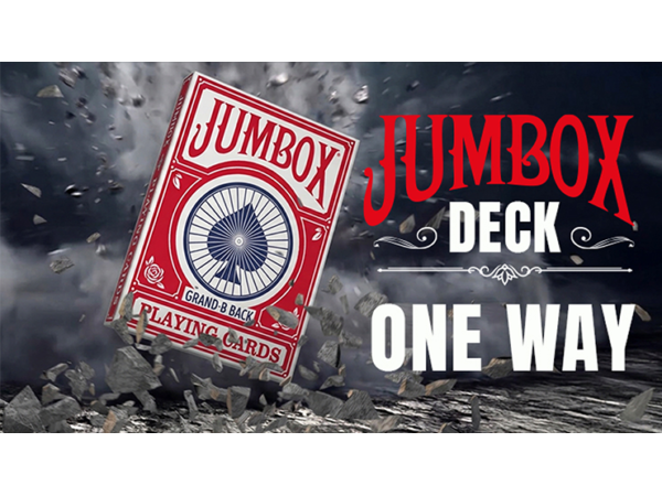 Jumbox One Way Deck (Red) by Magic Dream