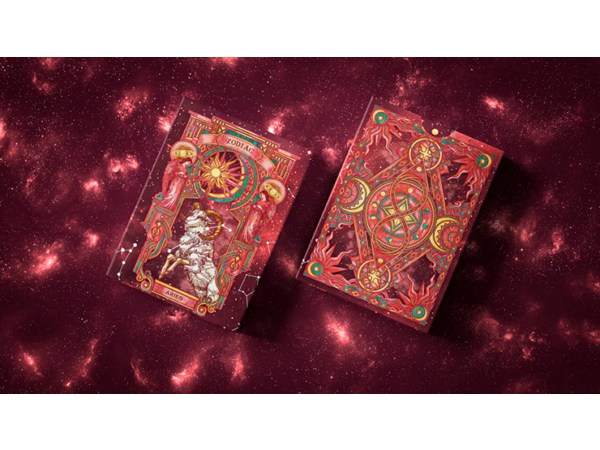 Zodiac (Aries) Luminous Edition Playing Cards by TCC