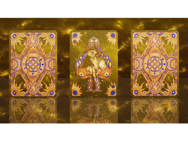 Zodiac (Taurus) Luminous Edition Playing Cards by TCC