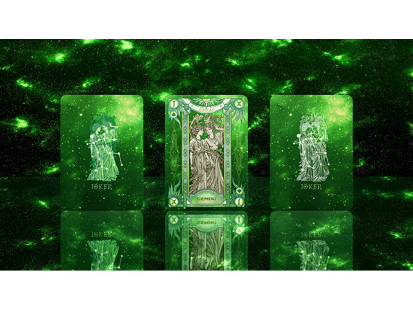Zodiac (Gemini) Luminous Edition Playing Cards by TCC