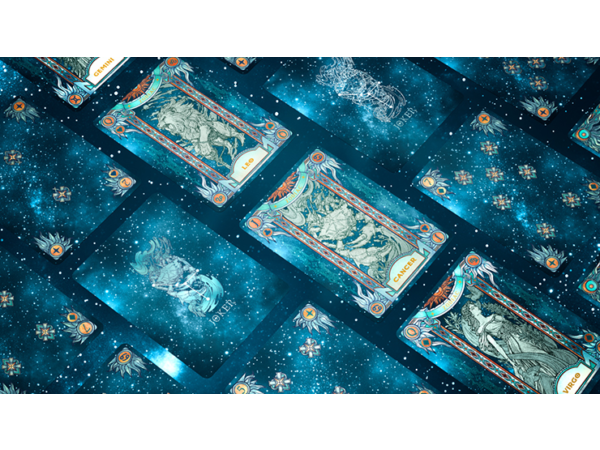 Zodiac (Cancer) Luminous Edition Playing Cards by TCC