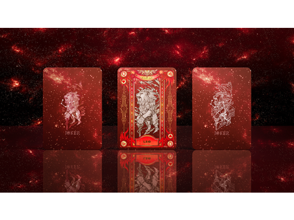 Zodiac (Leo) Luminous Edition Playing Cards by TCC