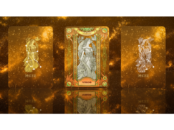 Zodiac (Virgo) Luminous Edition Playing Cards by TCC