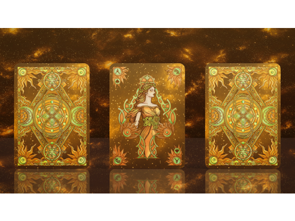 Zodiac (Virgo) Luminous Edition Playing Cards by TCC