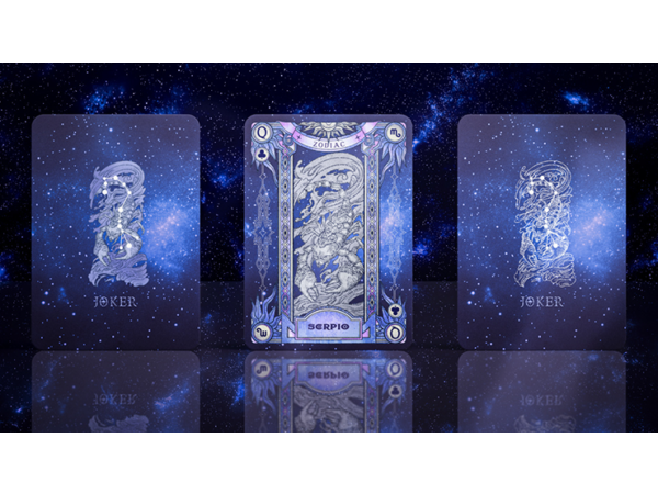 Zodiac (Scorpio) Luminous Edition Playing Cards by TCC
