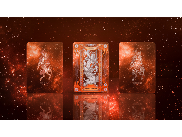 Zodiac (Sagittarius) Luminous Edition Playing Cards by TCC