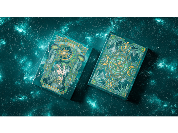 Zodiac (Aquarius) Luminous Edition Playing Cards by TCC