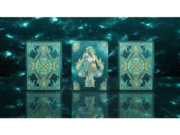 Zodiac (Aquarius) Luminous Edition Playing Cards by TCC