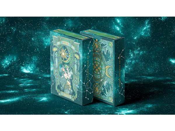 Zodiac (Aquarius) Luminous Edition Playing Cards by TCC