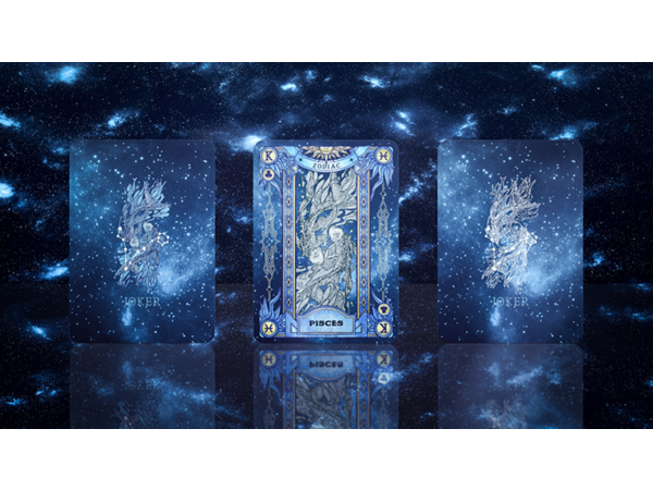 Zodiac (Pisces) Luminous Edition Playing Cards by TCC