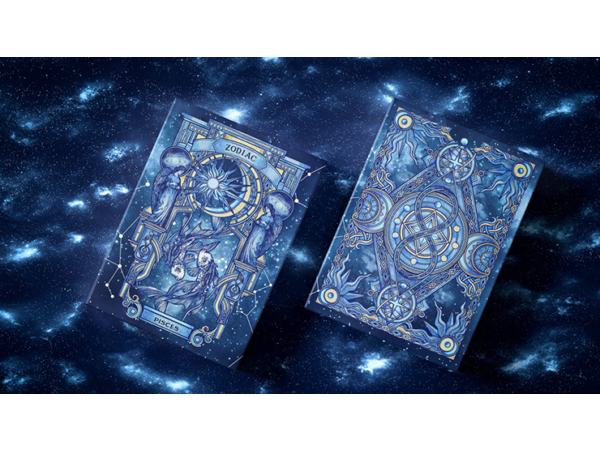 Zodiac (Pisces) Luminous Edition Playing Cards by TCC