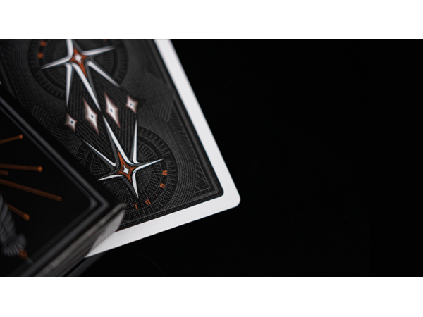 Mr. Black V1 (Black) Playing Cards