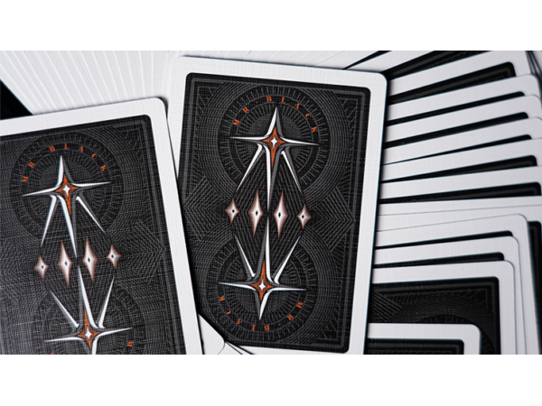 Mr. Black V1 (Black) Playing Cards