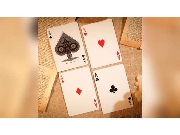 Mr. Black V2 (Red) Playing Cards