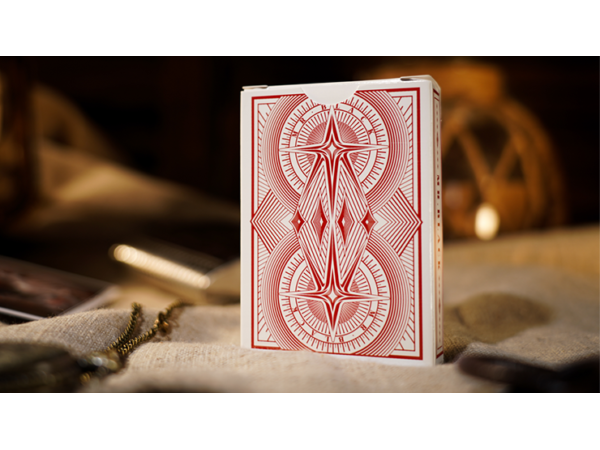 Mr. Black V2 (Red) Playing Cards