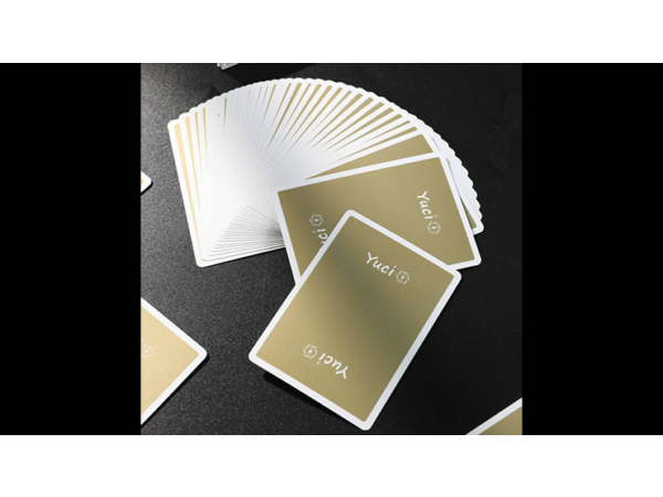 Yuci Gold Playing Cards by TCC