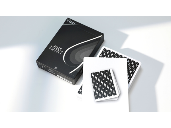 Yuci Tiny Wizard Black Playing Cards by TCC