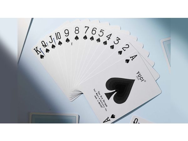 Yuci Morandi Blue 5th Playing Cards by TCC