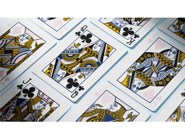 Yuci Morandi Blue 5th Playing Cards by TCC