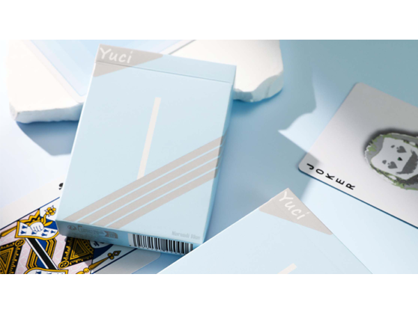 Yuci Morandi Blue 5th Playing Cards by TCC