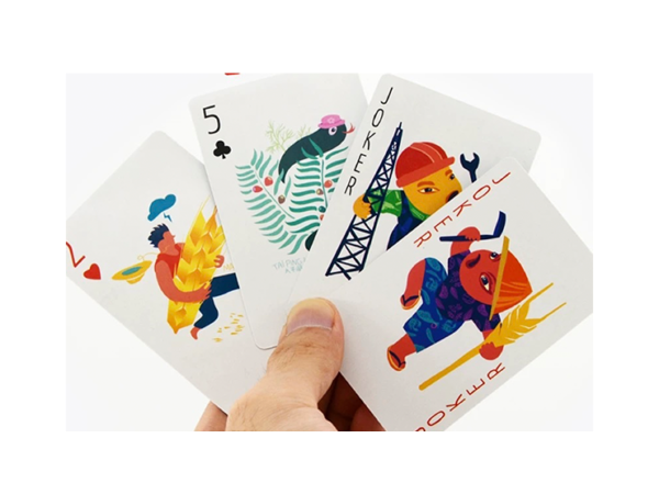 Illustration Poker Playing Cards