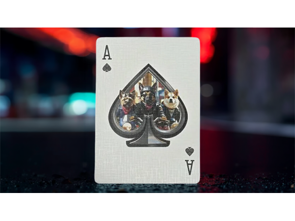 Biker Dogs Playing Cards by Collectable Playing Cards