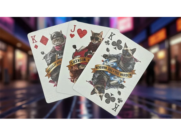 Biker Dogs Playing Cards by Collectable Playing Cards