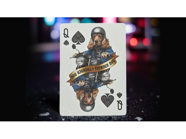 Biker Dogs Playing Cards by Collectable Playing Cards