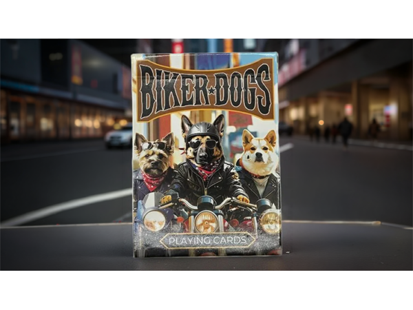 Biker Dogs Playing Cards by Collectable Playing Cards