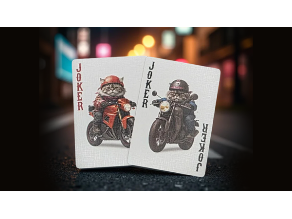 Biker Cats Playing Cards by Collectable Playing Cards