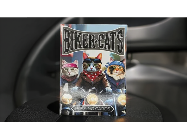 Biker Cats Playing Cards by Collectable Playing Cards