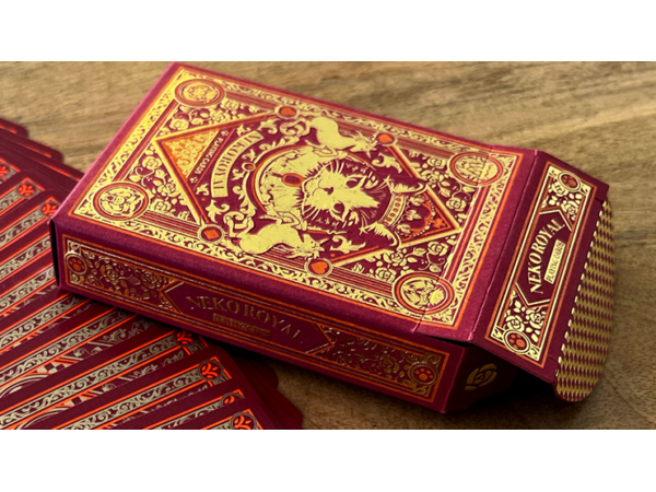 Neko Royal Red Playing Cards