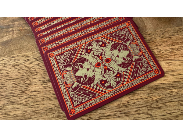 Neko Royal Red Playing Cards